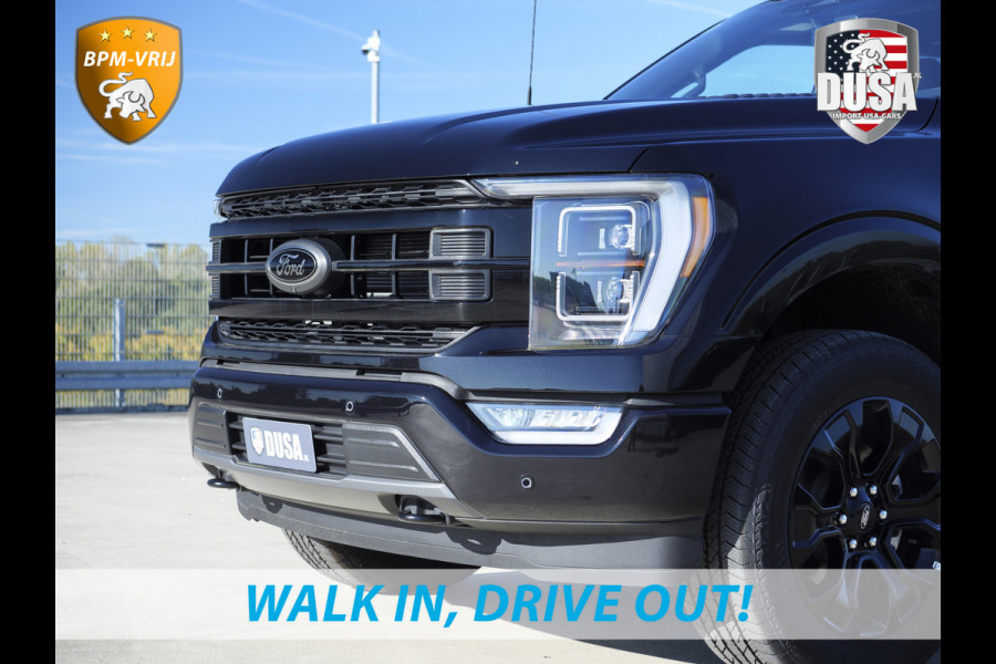 Ford USA F-150 5.0 V8 | SuperCrew Lariat FX4 | Black Edition 360 Camera | Pano | Black Edition | INCL BPM-VOORDEEL Getoonde accessoires zijn verkrijgbaar tegen meerprijs