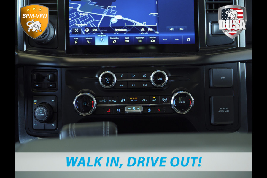 Ford USA F-150 5.0 V8 | SuperCrew Lariat FX4 | Black Edition 360 Camera | Pano | Black Edition | INCL BPM-VOORDEEL Getoonde accessoires zijn verkrijgbaar tegen meerprijs