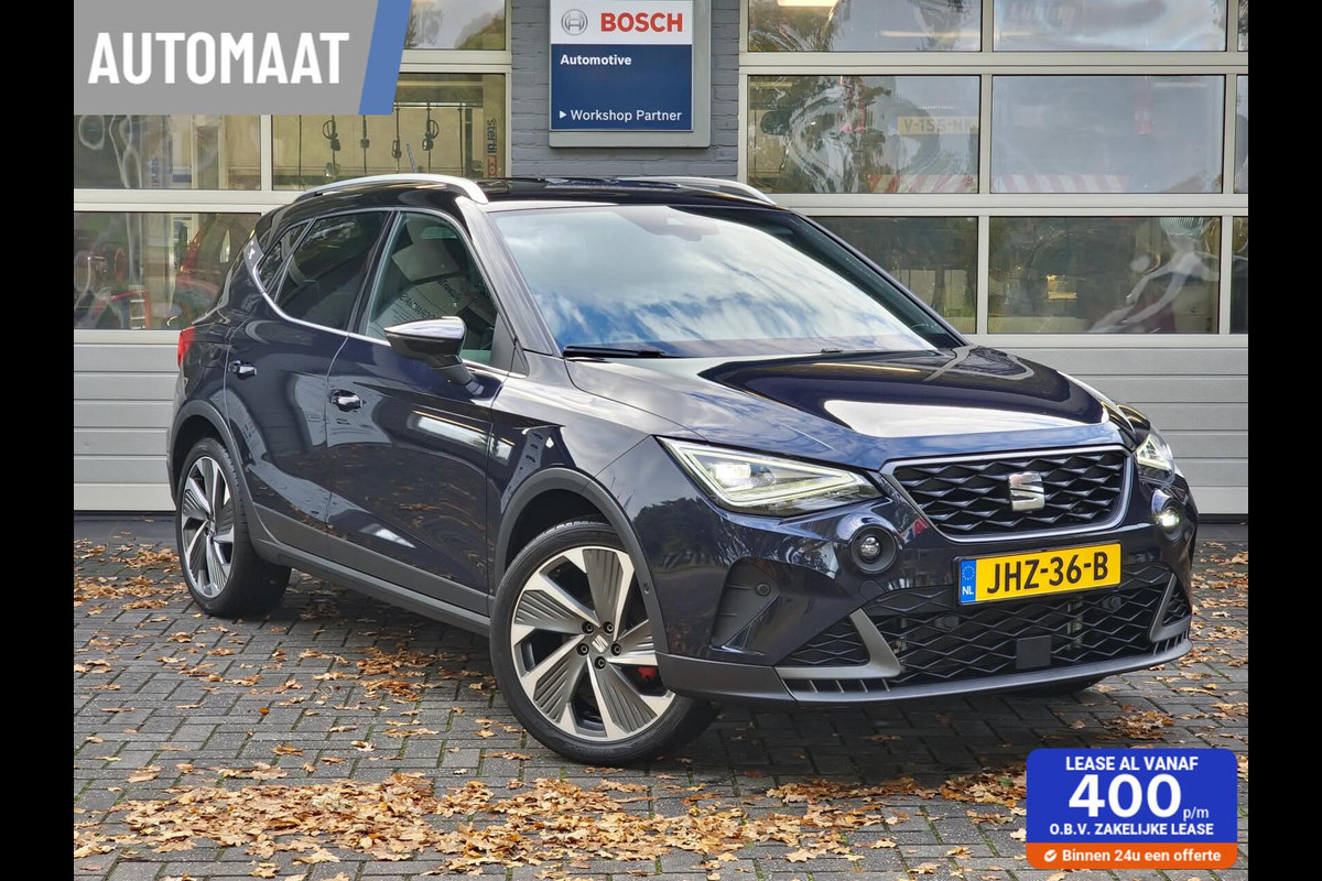 Seat Arona 1.5 TSI EVO FR Business Intense Plus|DSG|Trekhaak|LED|Camera|150PK| Seat Arona 1.5 TSI EVO FR Business Intense Plus|DSG|Trekhaak|LED|Camera|150PK|