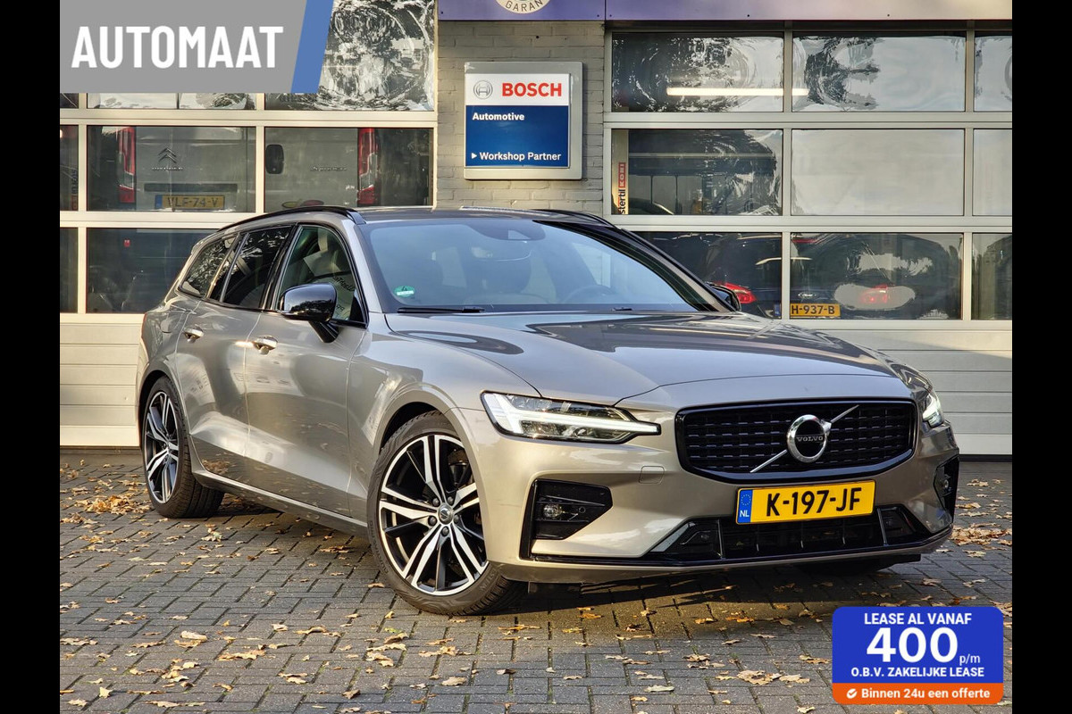 Volvo V60 2.0 B3 R-Design|Automaat|Trekhaak|H&K-audio|Black-pack|19-inch| Volvo V60 2.0 B3 R-Design|Automaat|Trekhaak|H&K-audio|Black-pack|19-inch|