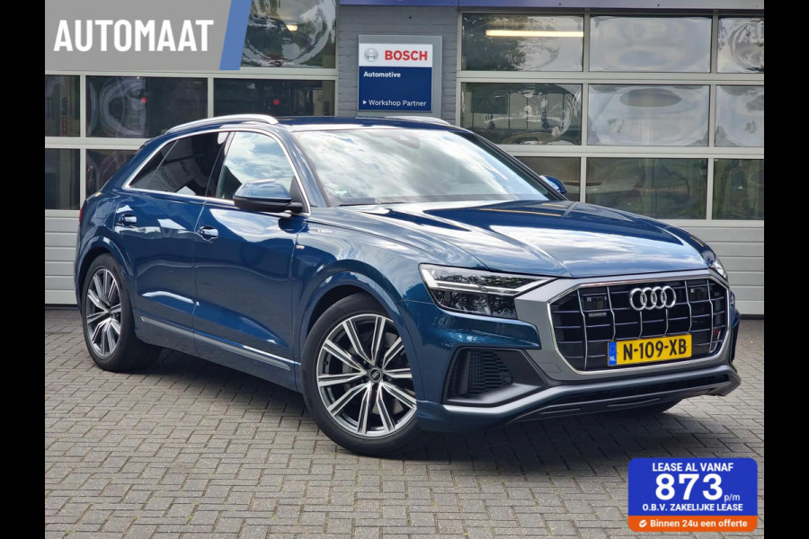 Audi Q8 55 TFSI e quattro Pro Line S|Luchtvering|Leer|Trekhaak|67.473KM|