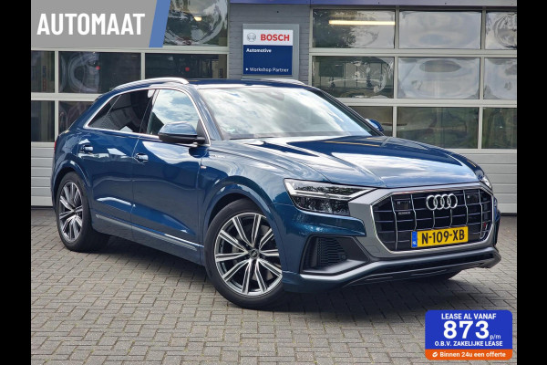 Audi Q8 55 TFSI e quattro Pro Line S|Luchtvering|Leer|Trekhaak|67.473KM|