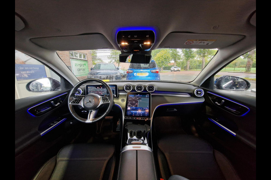 Mercedes-Benz C-Klasse Estate 180 Luxury Line|Trekhaak|LED|Leder|360'Camera|Carplay|Memory stoelen|