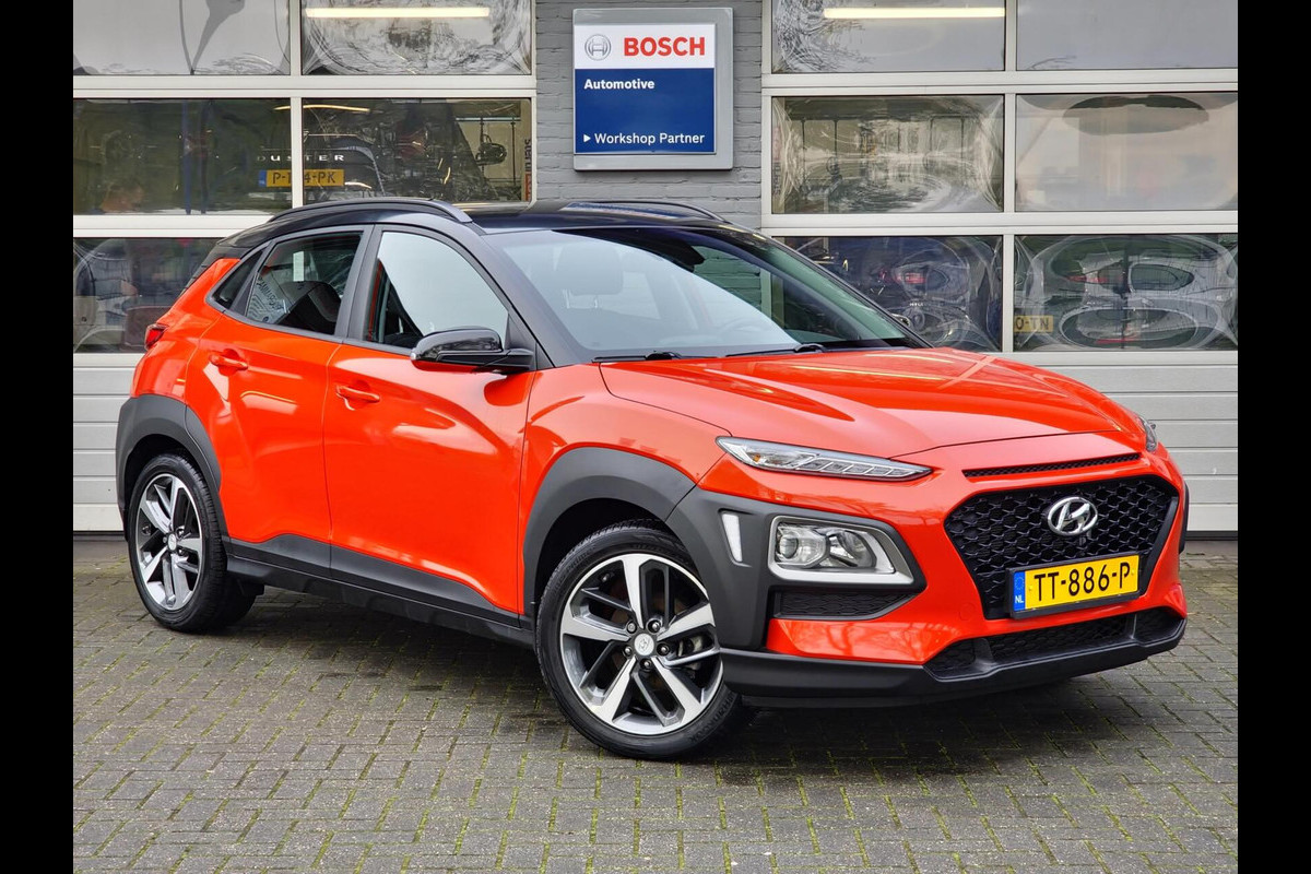 Hyundai Kona 1.0T Fashion|Carplay|Clima|Trekhaak|11.636KM||Navi|