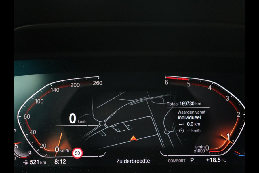 BMW 1-serie 116d High Executive | Sport Line | Leder | Stoelverwarming | Carplay | Sportstoelen | Navigatie | Parkeerhulp | Live Cockpit | Climate control | Full LED | Cruise control