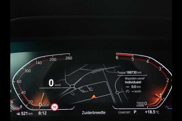 BMW 1-serie 116d High Executive | Sport Line | Leder | Stoelverwarming | Carplay | Sportstoelen | Navigatie | Parkeerhulp | Live Cockpit | Climate control | Full LED | Cruise control