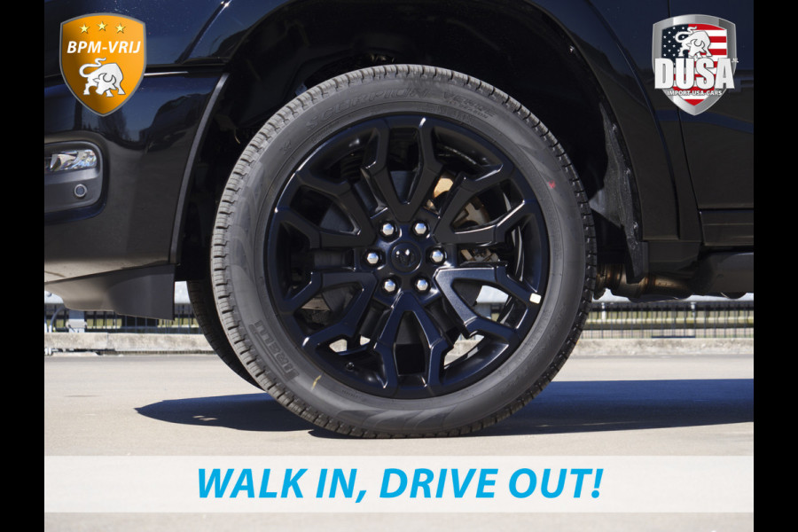 Dodge Ram | 1500 | Limited | Night | 3.0L Twin-Turbo I6 | High Output | BPM-VRIJ | Passenger Display | 14,4 Touch Screen | RAMBOX Getoonde accessoires zijn verkrijgbaar tegen meerprijs