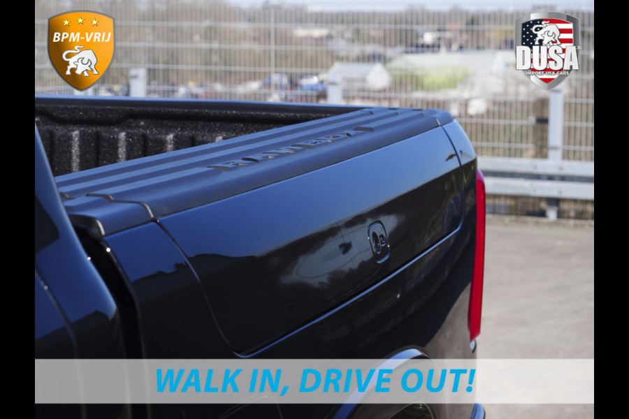 Dodge Ram | 1500 | Limited | Night | 3.0L Twin-Turbo I6 | High Output | BPM-VRIJ | Passenger Display | 14,4 Touch Screen | RAMBOX Getoonde accessoires zijn verkrijgbaar tegen meerprijs