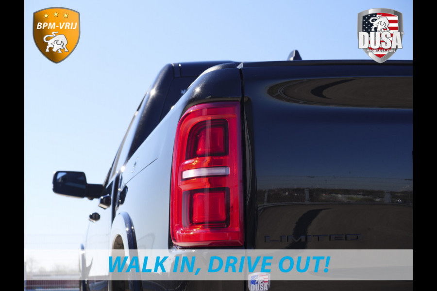 Dodge Ram | 1500 | Limited | Night | 3.0L Twin-Turbo I6 | High Output | BPM-VRIJ | Passenger Display | 14,4 Touch Screen | RAMBOX Getoonde accessoires zijn verkrijgbaar tegen meerprijs