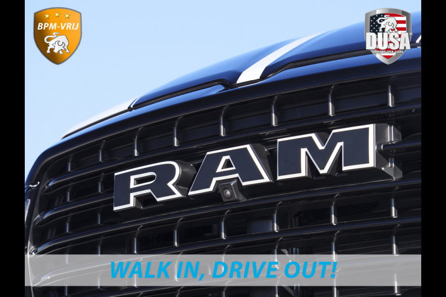 Dodge Ram | 1500 | Laramie | Premium Night | 3.0L I6 Hurricane | Crew Cab | 4X4 | Niveau regeling | 14,4-inch Touchscreen | BPM-VRIJ | Getoonde accessoires zijn verkrijgbaar tegen meerprijs