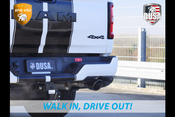 Dodge Ram | 1500 | Laramie | Premium Night | 3.0L I6 Hurricane | Crew Cab | 4X4 | Niveau regeling | 14,4-inch Touchscreen | BPM-VRIJ | Getoonde accessoires zijn verkrijgbaar tegen meerprijs
