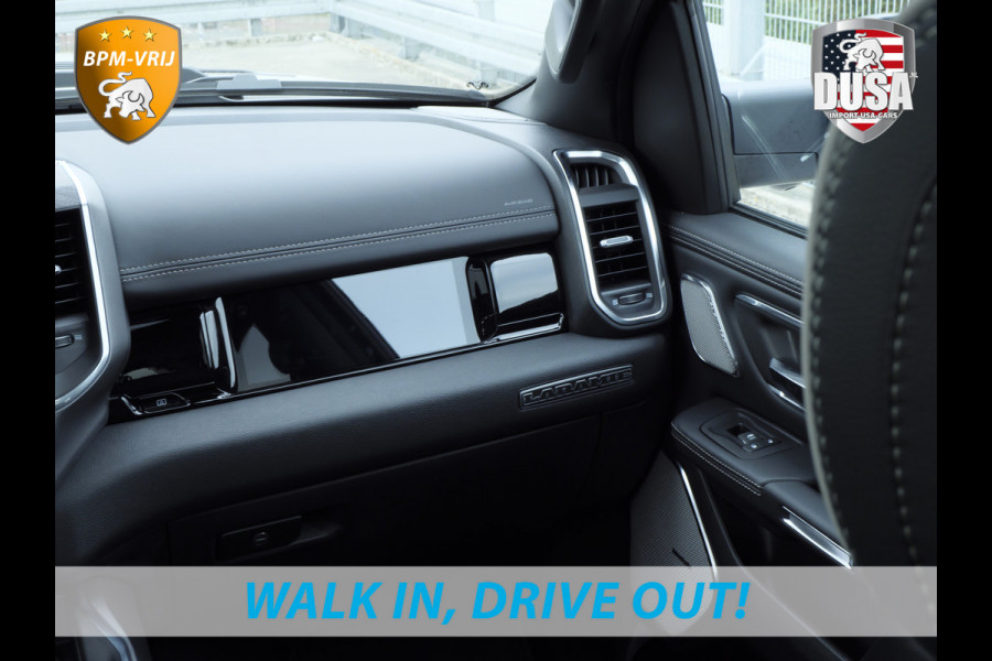Dodge Ram | 1500 | Laramie | Premium Night | 3.0L I6 Hurricane | Crew Cab | 4X4 | Niveau regeling | 14,4-inch Touchscreen | BPM-VRIJ | Getoonde accessoires zijn verkrijgbaar tegen meerprijs