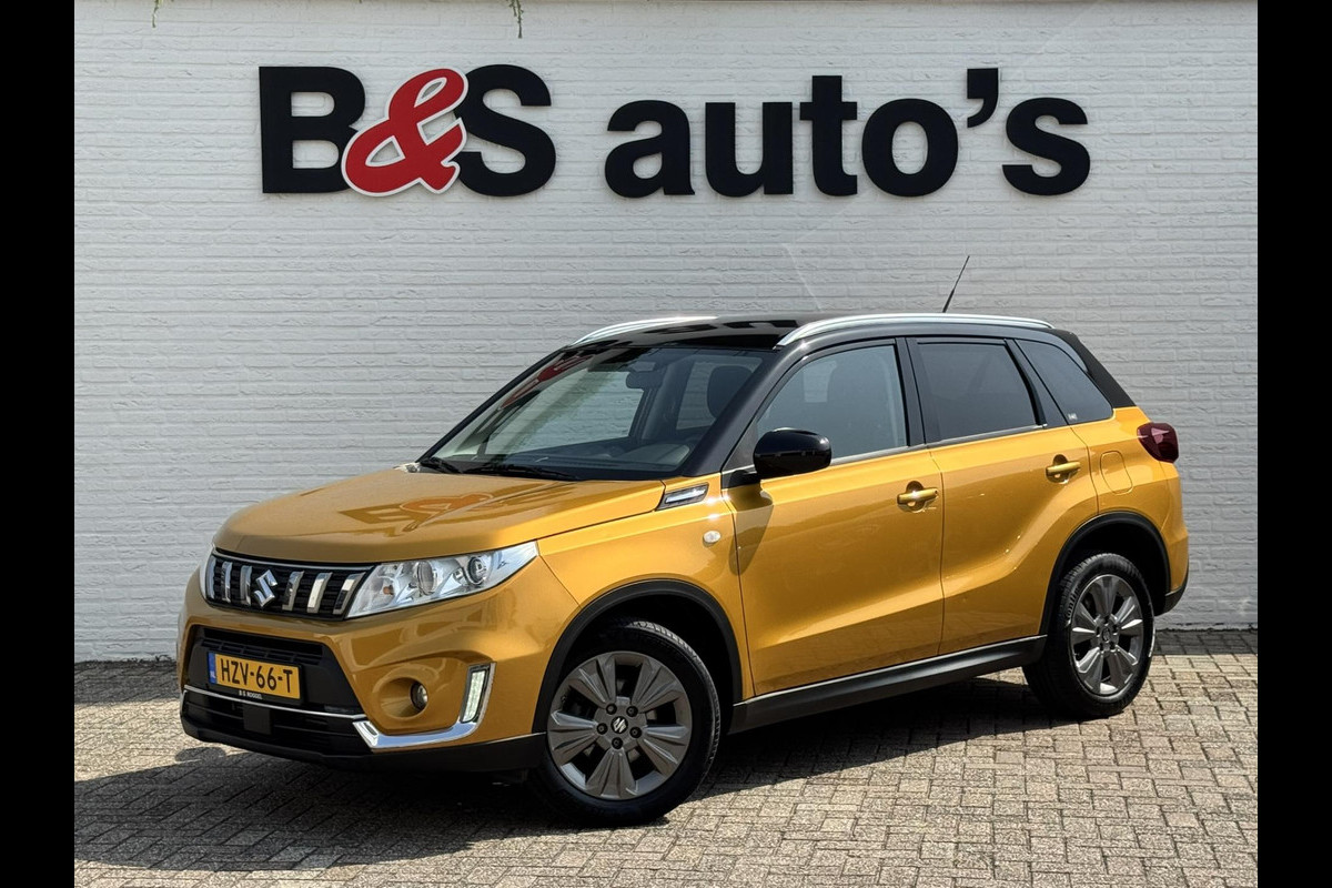 Suzuki Vitara 1.0 Boosterjet Select Cruise control Climate control Stoelverwarming DAB radio Navi Achteruitrijcamera Suzuki Vitara 1.0 Boosterjet Select Cruise control Climate control Stoelverwarming DAB radio Navi Achteruitrijcamera