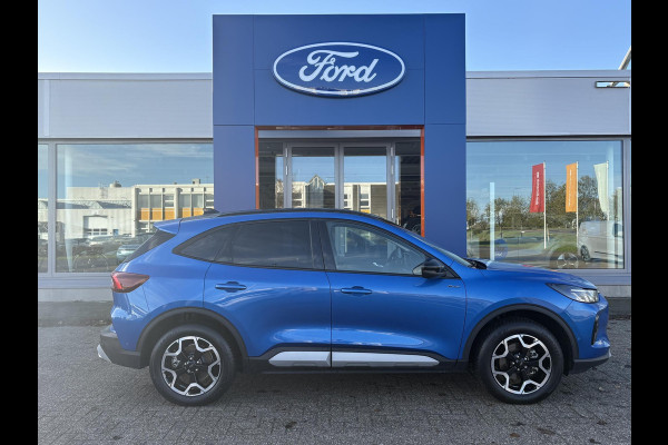 Ford Kuga 2.5 FHEV Active X 190pk | 4WD | 2.100kg Trekgewicht | Driver Assistance Pack | Technology Pack | Winterpack | Panoramadak | All Weather Banden | Geen stekker nodig