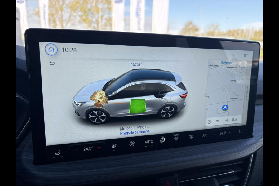 Ford Kuga 2.5 FHEV Active X 190pk | 4WD | 2.100kg Trekgewicht | Driver Assistance Pack | Technology Pack | Winterpack | Panoramadak | All Weather Banden | Geen stekker nodig