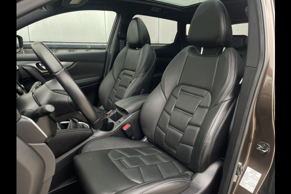 Nissan QASHQAI 1.2 Tekna + | Pano-Dak | Trekhaak | Leer | Bose | Navi | Camera | Climate