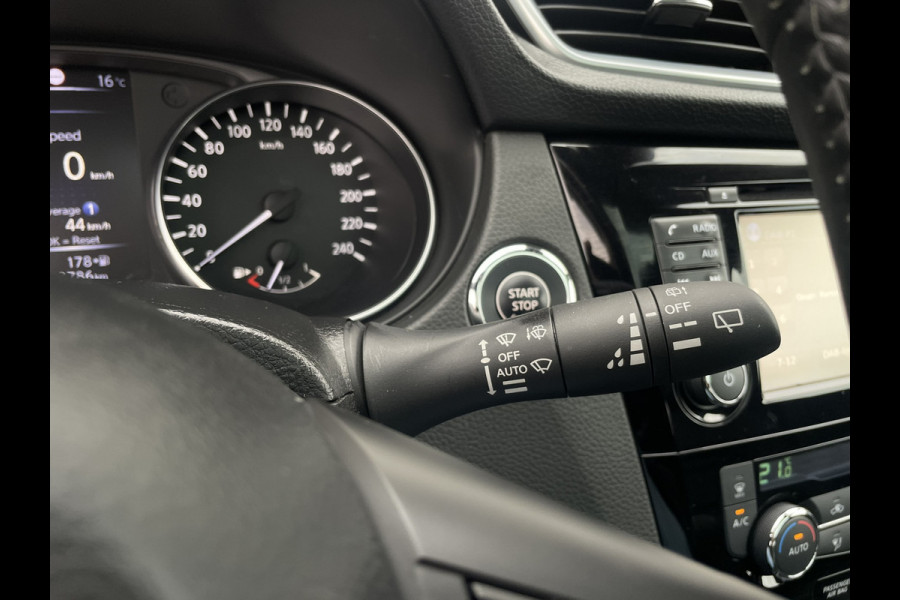 Nissan QASHQAI 1.2 Tekna + | Pano-Dak | Trekhaak | Leer | Bose | Navi | Camera | Climate