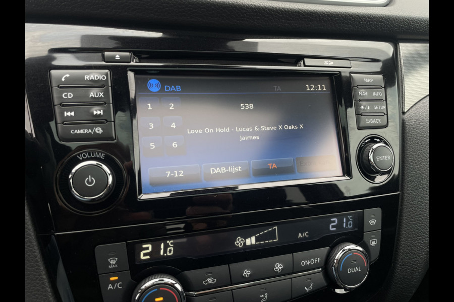 Nissan QASHQAI 1.2 Tekna + | Pano-Dak | Trekhaak | Leer | Bose | Navi | Camera | Climate