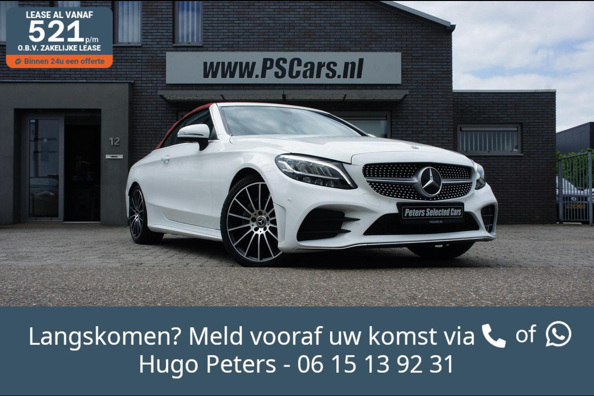 Mercedes-Benz C-Klasse Cabrio 200 AMG 19" AirScarf|Cruise|Mbux Mercedes-Benz C-Klasse Cabrio 200 AMG 19" AirScarf|Cruise|Mbux