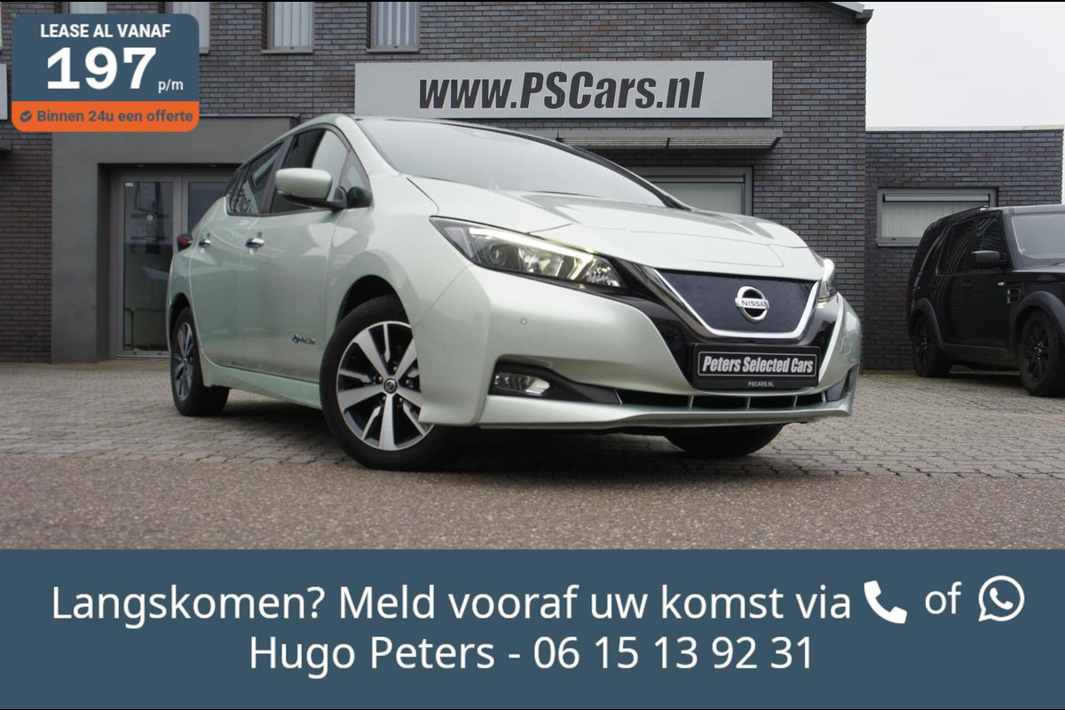 Nissan Leaf 40 kWh Camera|Navigatie|Stoel-Stuurverwarming Nissan Leaf 40 kWh Camera|Navigatie|Stoel-Stuurverwarming