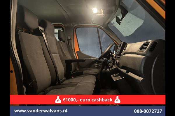 Renault Master 2.3 dCi 135pk *Rijklaar Direct Rijden* Pickup Open laadbak Dubbel cabine Euro6 Airco | 7-Zits | 2500kg Trekhaak Bluetooth-telefoonvoorbereiding Renault Master 2.3 dCi 135pk *Rijklaar Direct Rijden* Pickup Open laadbak Dubbel cabine Euro6 Airco | 7-Zits | 2500kg Trekhaak Bluetooth-telefoonvoorbereiding