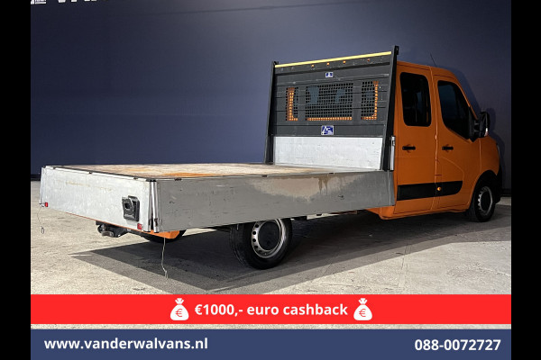 Renault Master 2.3 dCi 135pk *Rijklaar Direct Rijden* Pickup Open laadbak Dubbel cabine Euro6 Airco | 7-Zits | 2500kg Trekhaak Bluetooth-telefoonvoorbereiding Renault Master 2.3 dCi 135pk *Rijklaar Direct Rijden* Pickup Open laadbak Dubbel cabine Euro6 Airco | 7-Zits | 2500kg Trekhaak Bluetooth-telefoonvoorbereiding