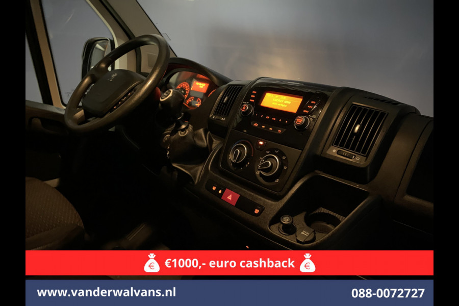 Peugeot Boxer 2.2 Blue HDi 140 pk Pick up 7 Persoons Dubbele cabine open laadbak Euro6 Airco | 7-Zits | 3000kg trekvermogen