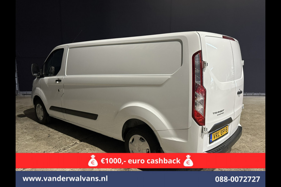 Ford Transit Custom 2.0 TDCI L2H1 Euro6 Airco | Cruisecontrol | LED | Parkeersensoren | 2700KG Trekvermogen Bijrijdersbank Ford Transit Custom 2.0 TDCI L2H1 Euro6 Airco | Cruisecontrol | LED | Parkeersensoren | 2700KG Trekvermogen Bijrijdersbank