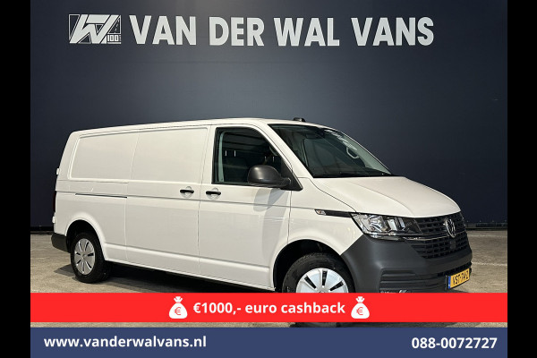 Volkswagen Transporter 2.0 TDI 150pk L2H1 Euro6 Airco | 2500kg Trekhaak | Apple Carplay | Android Auto Parkeersensoren, Cruisecontrol
