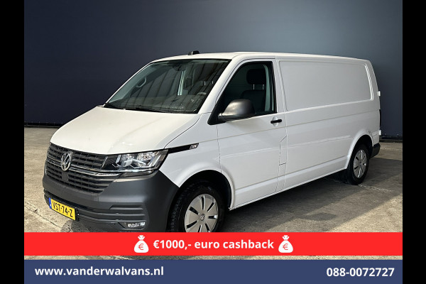 Volkswagen Transporter 2.0 TDI 150pk L2H1 Euro6 Airco | 2500kg Trekhaak | Apple Carplay | Android Auto Parkeersensoren, Cruisecontrol