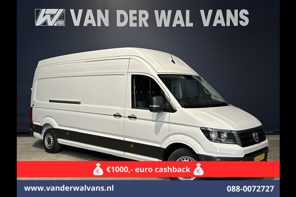 Volkswagen Crafter 2.0 TDI 140pk L4H4 L3H3 Euro6 # Airco | 2x Zijdeur | Camera | Apple Carplay android auto, bijrijdersbank, 270 gr. achterdeuren, 3000kg trekvermogen