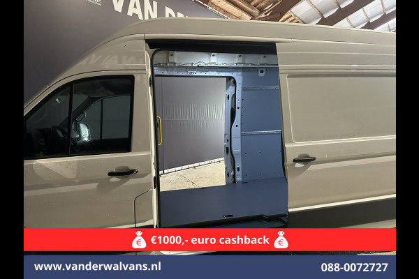 Volkswagen Crafter 2.0 TDI 140pk L4H4 L3H3 Euro6 # Airco | 2x Zijdeur | Camera | Apple Carplay android auto, bijrijdersbank, 270 gr. achterdeuren, 3000kg trekvermogen