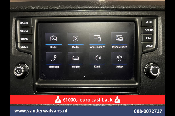 Volkswagen Crafter 2.0 TDI 140pk L4H4 L3H3 Euro6 # Airco | 2x Zijdeur | Camera | Apple Carplay android auto, bijrijdersbank, 270 gr. achterdeuren, 3000kg trekvermogen