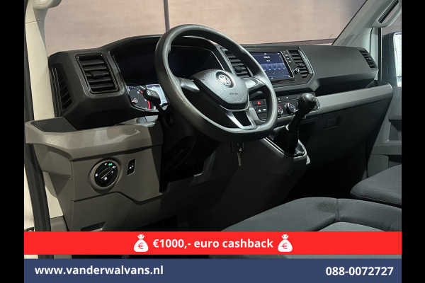 Volkswagen Crafter 2.0 TDI 140pk L4H4 L3H3 Euro6 # Airco | 2x Zijdeur | Camera | Apple Carplay android auto, bijrijdersbank, 270 gr. achterdeuren, 3000kg trekvermogen