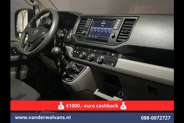 Volkswagen Crafter 2.0 TDI 140pk L4H4 L3H3 Euro6 # Airco | 2x Zijdeur | Camera | Apple Carplay android auto, bijrijdersbank, 270 gr. achterdeuren, 3000kg trekvermogen