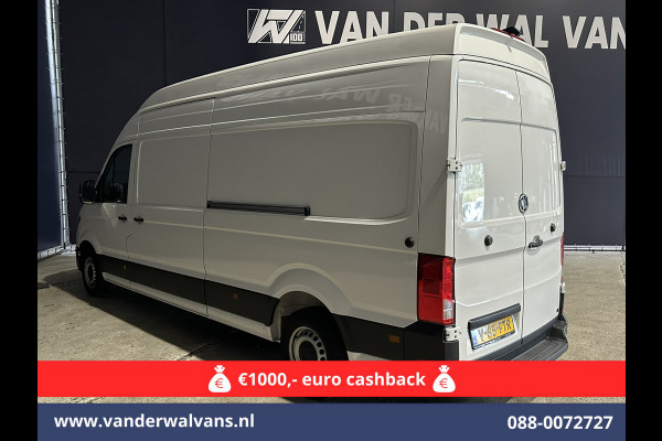 Volkswagen Crafter 2.0 TDI 140pk L4H4 L3H3 Euro6 # Airco | 2x Zijdeur | Camera | Apple Carplay android auto, bijrijdersbank, 270 gr. achterdeuren, 3000kg trekvermogen