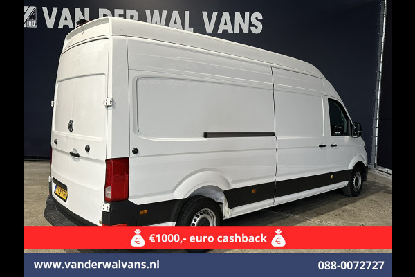 Volkswagen Crafter 2.0 TDI 140pk L4H4 L3H3 Euro6 # Airco | 2x Zijdeur | Camera | Apple Carplay android auto, bijrijdersbank, 270 gr. achterdeuren, 3000kg trekvermogen