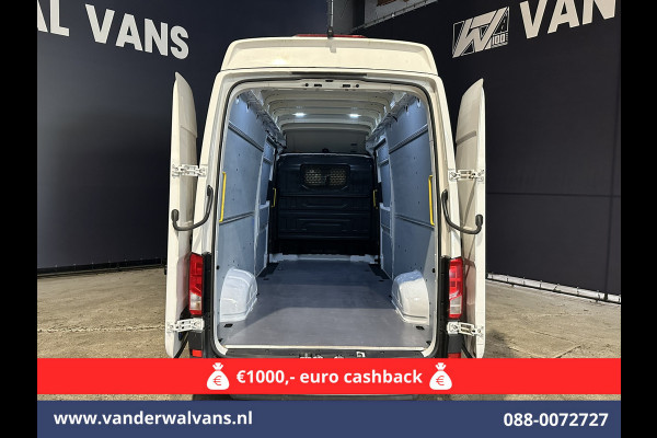 Volkswagen Crafter 2.0 TDI 140pk L4H4 L3H3 Euro6 # Airco | 2x Zijdeur | Camera | Apple Carplay android auto, bijrijdersbank, 270 gr. achterdeuren, 3000kg trekvermogen
