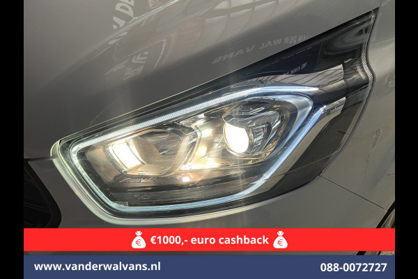 Ford Transit Custom 2.0 TDCI L1H1 Euro6 Airco | 2500KG Trekvermogen | Cruisecontrol | Parkeersensoren | Bijrijdersbank LED