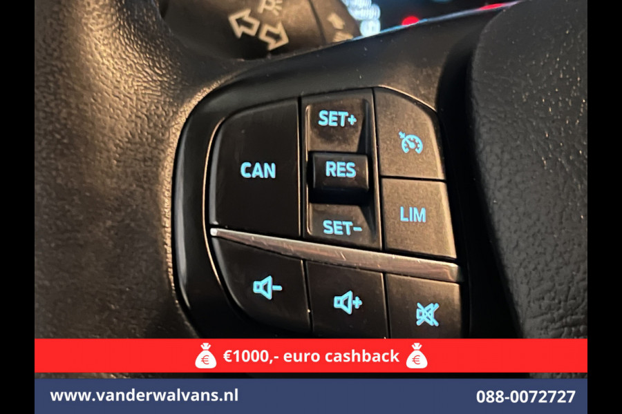 Ford Transit Custom 2.0 TDCI L1H1 Euro6 Airco | 2500KG Trekvermogen | Cruisecontrol | Parkeersensoren | Bijrijdersbank LED