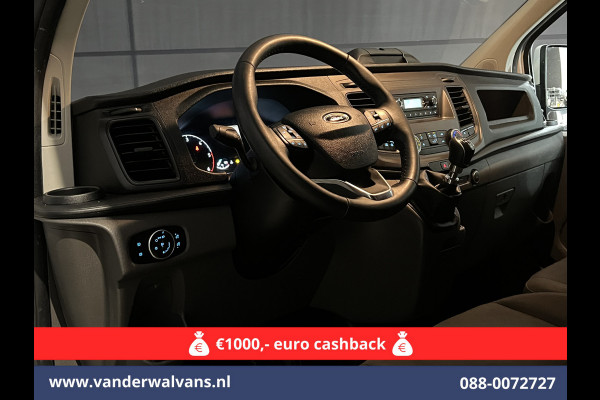 Ford Transit Custom 2.0 TDCI L1H1 Euro6 Airco | 2500KG Trekvermogen | Cruisecontrol | Parkeersensoren | Bijrijdersbank LED