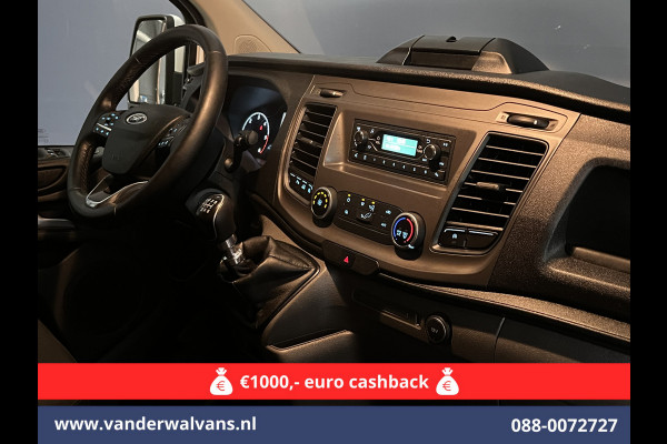 Ford Transit Custom 2.0 TDCI L1H1 Euro6 Airco | 2500KG Trekvermogen | Cruisecontrol | Parkeersensoren | Bijrijdersbank LED