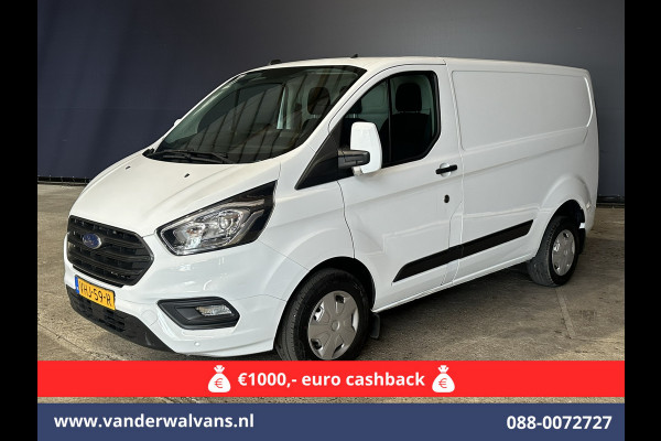 Ford Transit Custom 2.0 TDCI L1H1 Euro6 Airco | 2500KG Trekvermogen | Cruisecontrol | Parkeersensoren | Bijrijdersbank LED