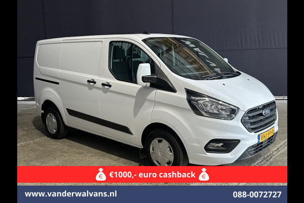 Ford Transit Custom 2.0 TDCI L1H1 Euro6 Airco | 2500KG Trekvermogen | Cruisecontrol | Parkeersensoren | Bijrijdersbank LED