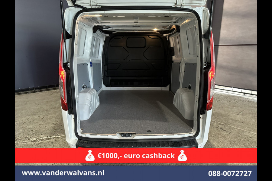 Ford Transit Custom 2.0 TDCI L1H1 Euro6 Airco | 2500KG Trekvermogen | Cruisecontrol | Parkeersensoren | Bijrijdersbank LED