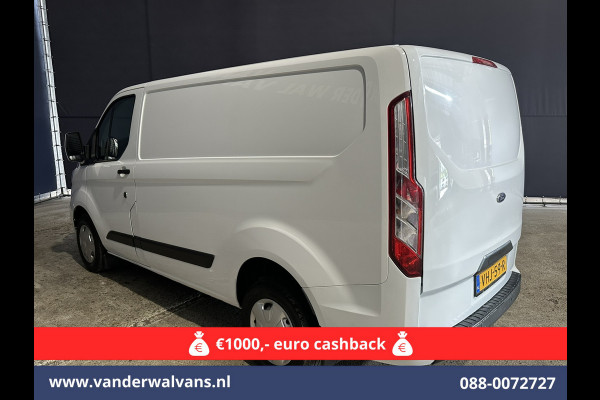 Ford Transit Custom 2.0 TDCI L1H1 Euro6 Airco | 2500KG Trekvermogen | Cruisecontrol | Parkeersensoren | Bijrijdersbank LED