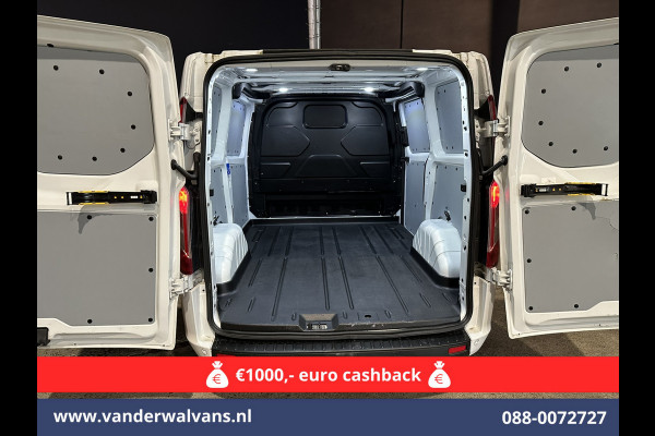Ford Transit Custom 2.0 TDCI L1H1 Euro6 Airco | Camera | LED | Cruisecontrol | Parkeersensoren Bijrijdersbank, 2500kg trekvermogen