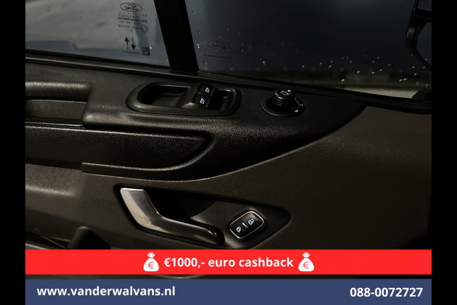Ford Transit Custom 2.0 TDCI L1H1 Euro6 Airco | Camera | LED | Cruisecontrol | Parkeersensoren Bijrijdersbank, 2500kg trekvermogen