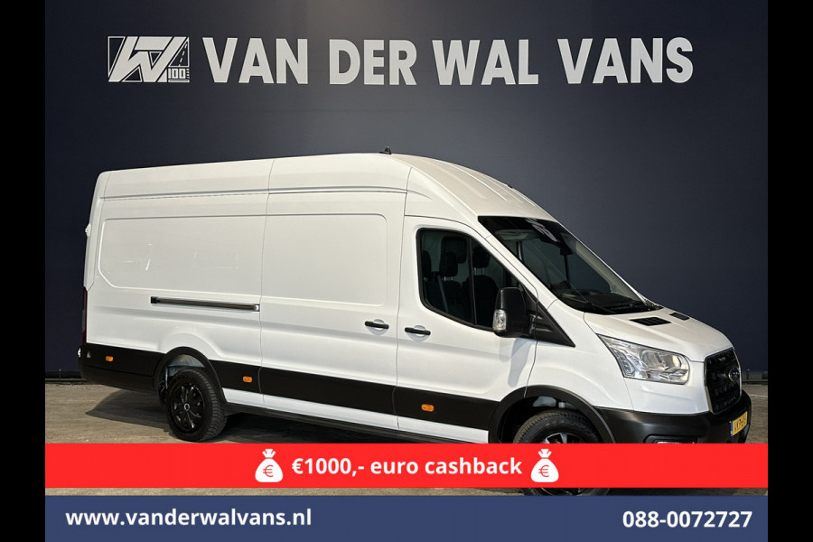 Ford Transit 2.0 TDCI L4H3 Jumbo Euro6 Airco | Cruisecontrol | Apple Carplay | Android Auto | Parkeersensoren Verwarmde voorruit, Bijrijdersbank