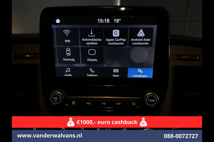 Ford Transit 2.0 TDCI L4H3 Jumbo Euro6 Airco | Cruisecontrol | Apple Carplay | Android Auto | Parkeersensoren Verwarmde voorruit, Bijrijdersbank
